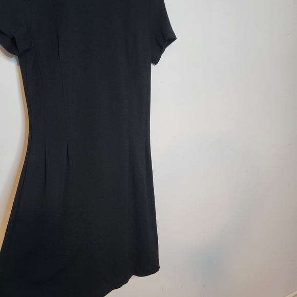 Lord & Taylor Simple Black Dress Size S - Picture 4 of 9